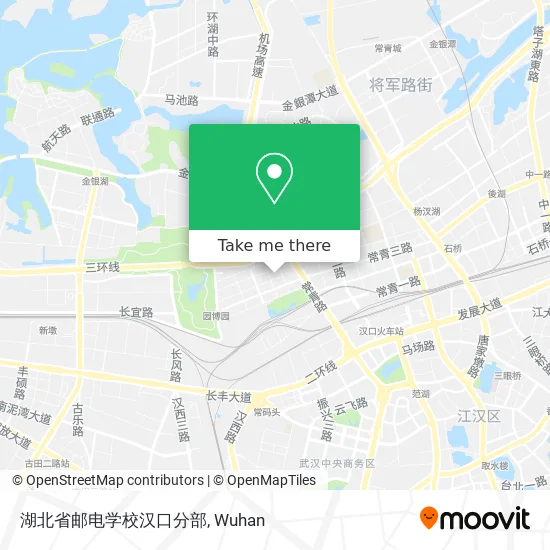 湖北省邮电学校汉口分部 map