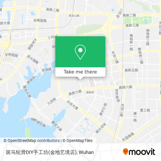 斑马轮滑DIY手工坊(金地艺境店) map