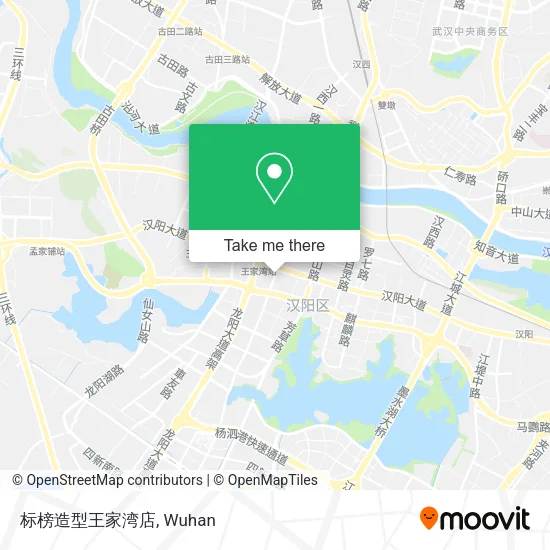 标榜造型王家湾店 map