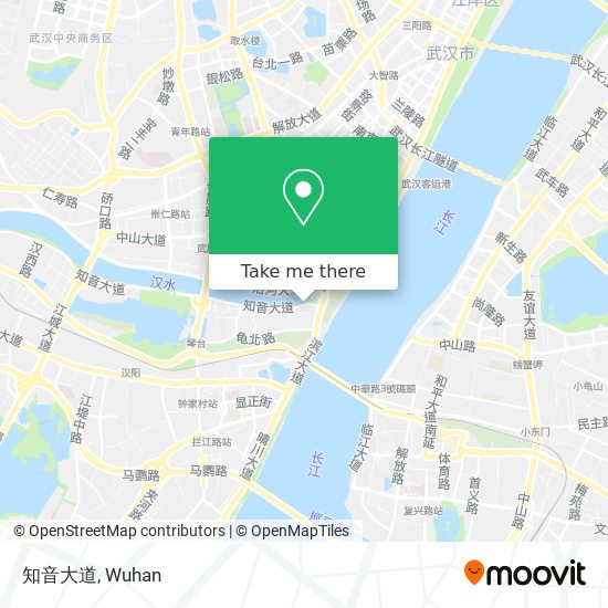 知音大道 map