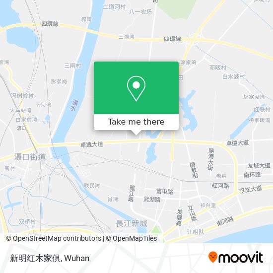 新明红木家俱 map