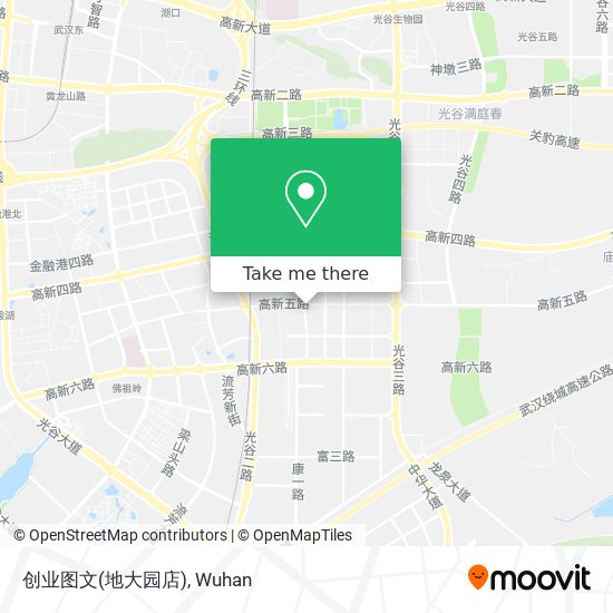 创业图文(地大园店) map
