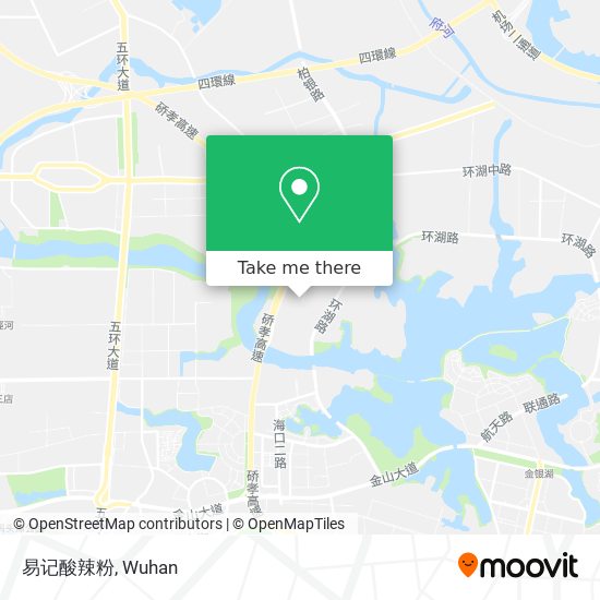 易记酸辣粉 map