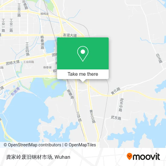 龚家岭废旧钢材市场 map