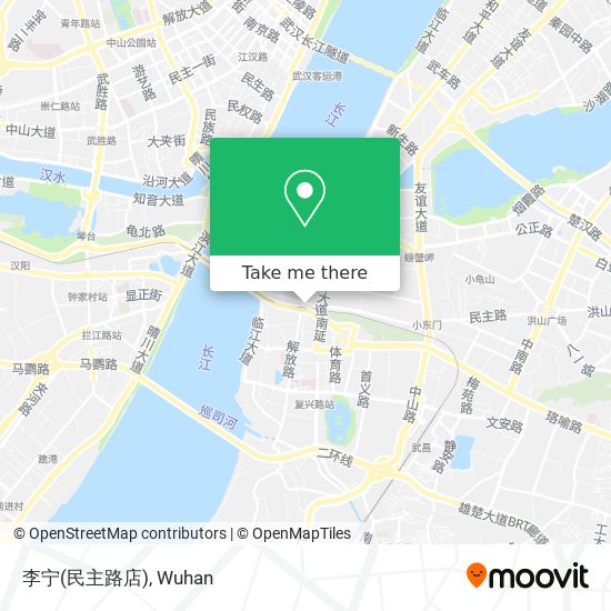 李宁(民主路店) map