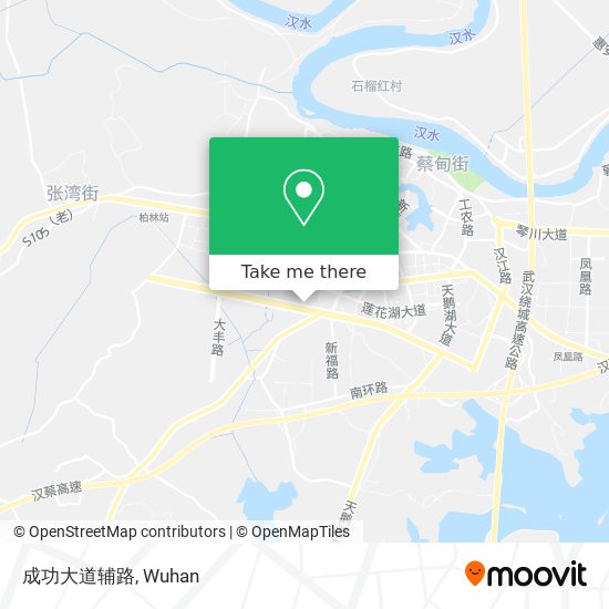 成功大道辅路 map