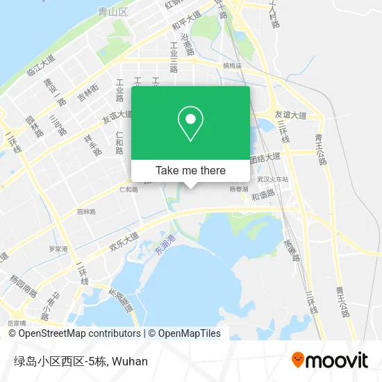 绿岛小区西区-5栋 map