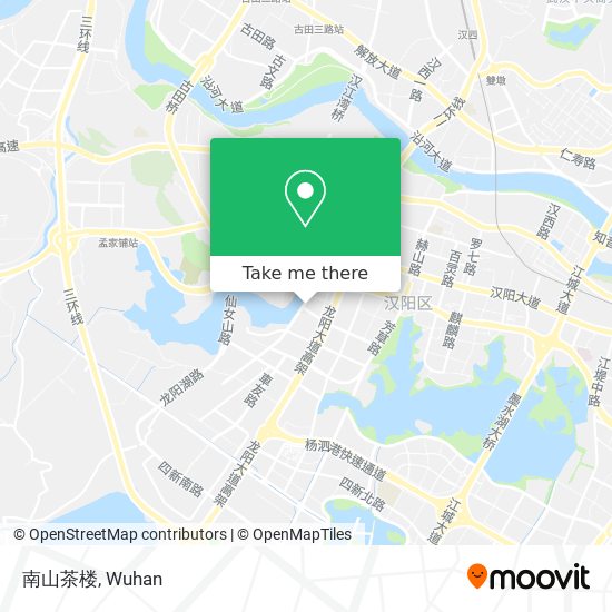 南山茶楼 map