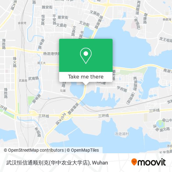 武汉恒信通顺别克(华中农业大学店) map
