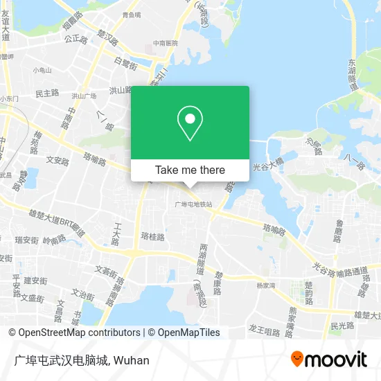 广埠屯武汉电脑城 map