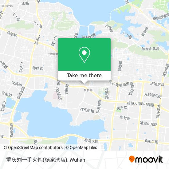 重庆刘一手火锅(杨家湾店) map