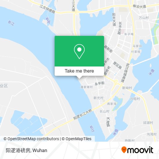 阳逻港磅房 map