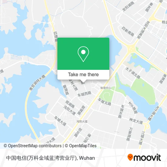 中国电信(万科金域蓝湾营业厅) map