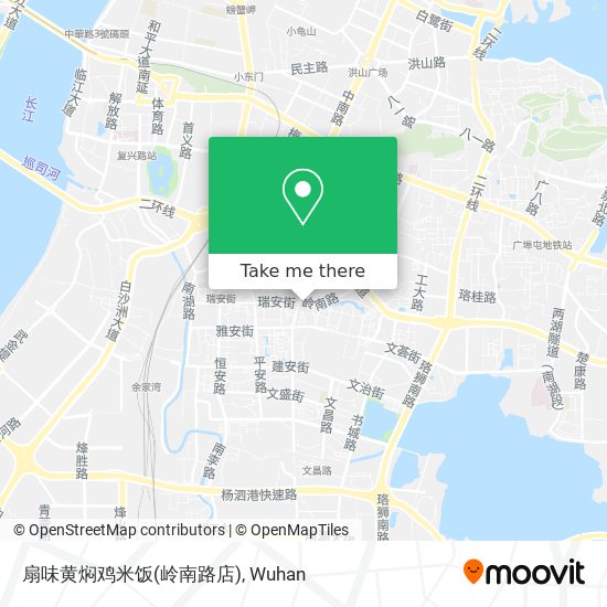 扇味黄焖鸡米饭(岭南路店) map