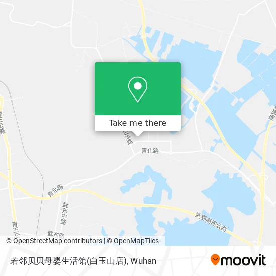 若邻贝贝母婴生活馆(白玉山店) map