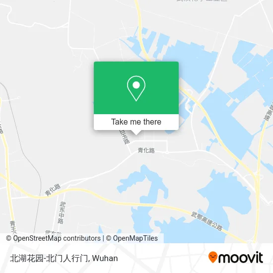 北湖花园-北门人行门 map