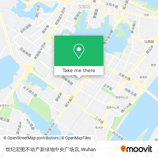世纪宏图不动产新绿地中央广场店 map