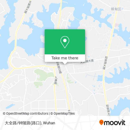 大全路/钟陵路(路口) map