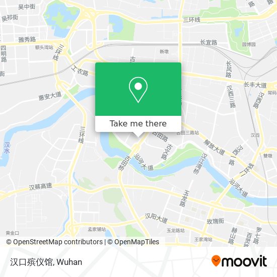 汉口殡仪馆 map