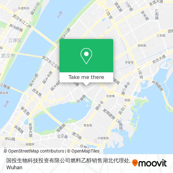 国投生物科技投资有限公司燃料乙醇销售湖北代理处 map