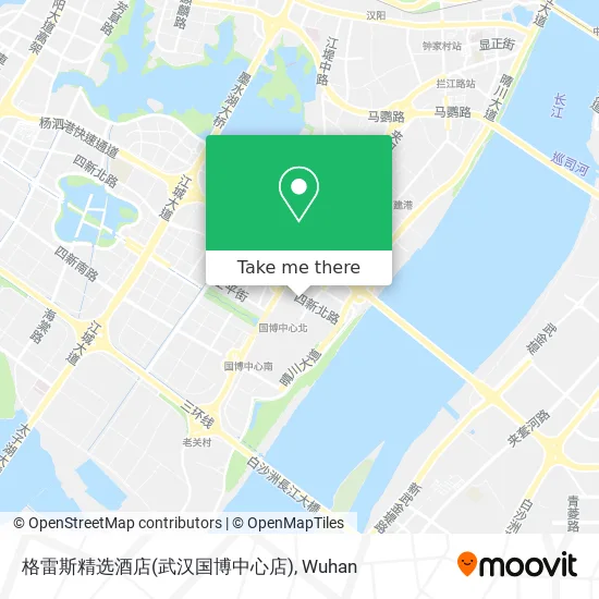格雷斯精选酒店(武汉国博中心店) map