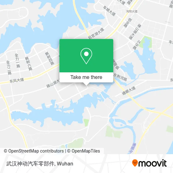 武汉神动汽车零部件 map