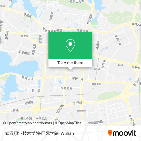武汉职业技术学院-国际学院 map