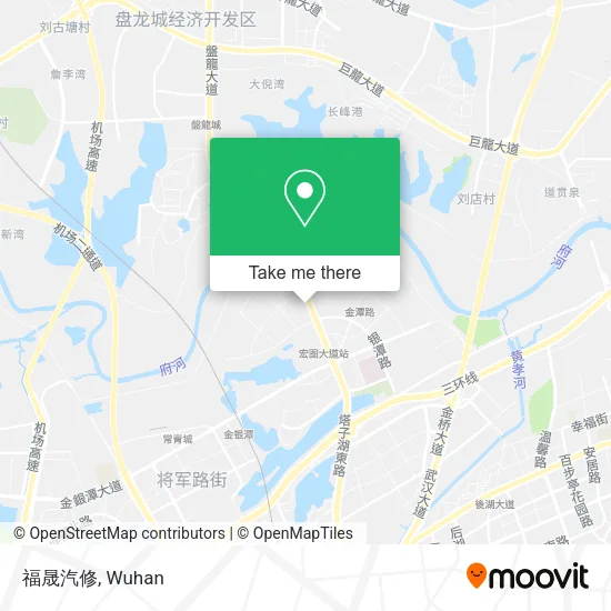 福晟汽修 map