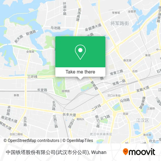 中国铁塔股份有限公司(武汉市分公司) map