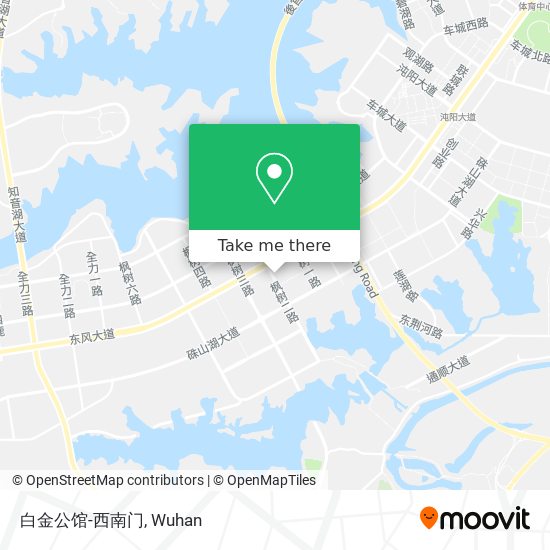白金公馆-西南门 map
