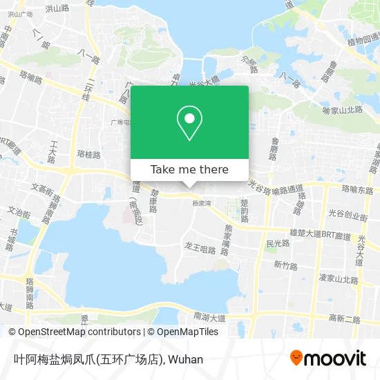 叶阿梅盐焗凤爪(五环广场店) map