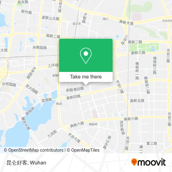 昆仑好客 map