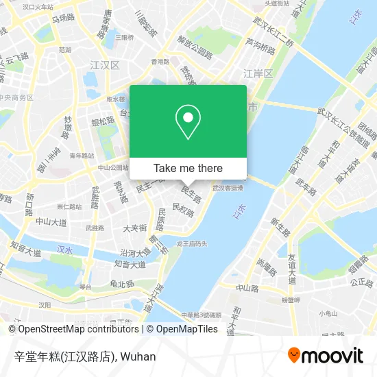 辛堂年糕(江汉路店) map