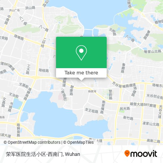 荣军医院生活小区-西南门 map