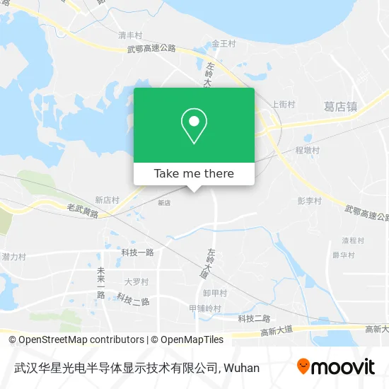 武汉华星光电半导体显示技术有限公司 map