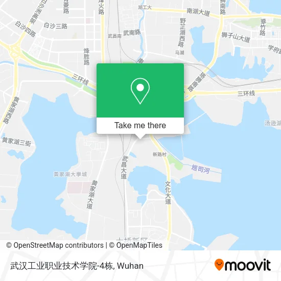 武汉工业职业技术学院-4栋 map