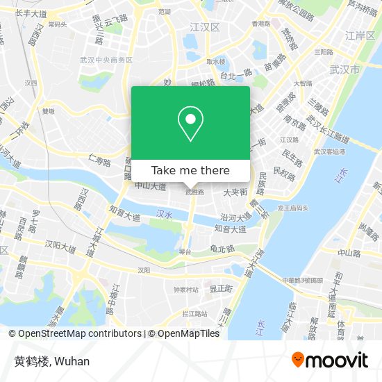 黄鹤楼 map