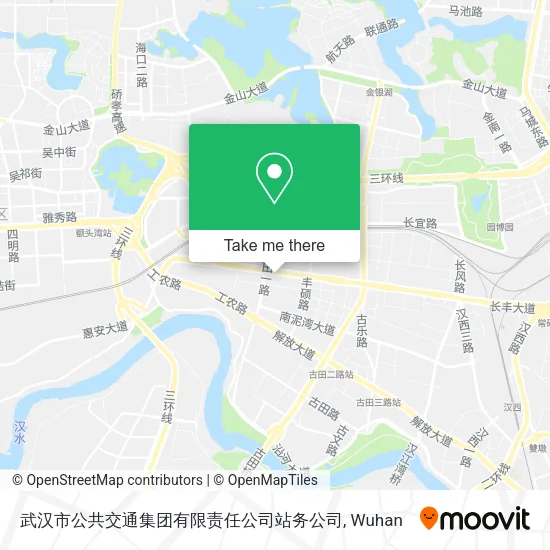 武汉市公共交通集团有限责任公司站务公司 map