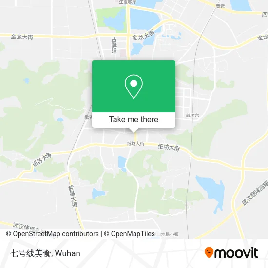 七号线美食 map