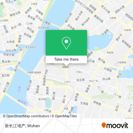 新长江地产 map
