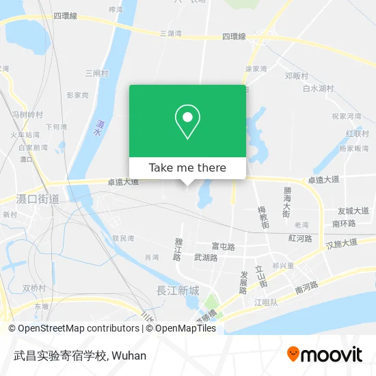武昌实验寄宿学校 map