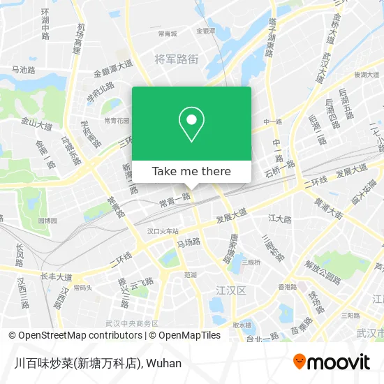 川百味炒菜(新塘万科店) map