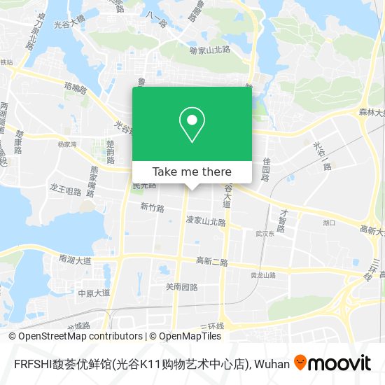 FRFSHI馥荟优鲜馆(光谷K11购物艺术中心店) map