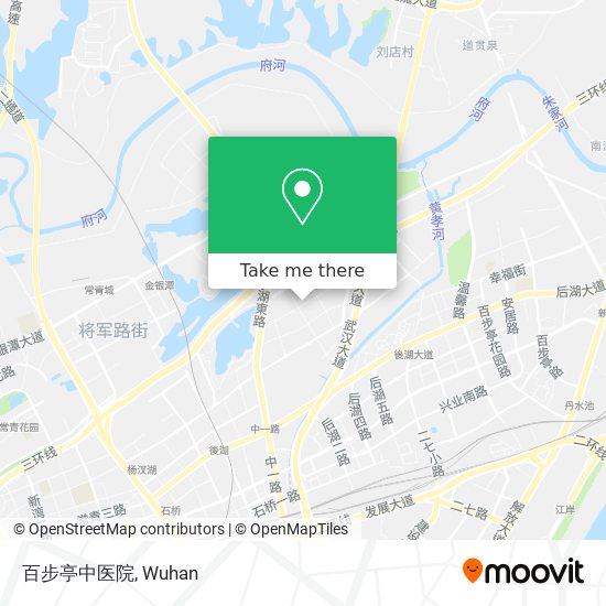 百步亭中医院 map