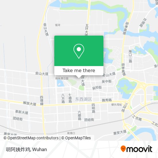 胡阿姨炸鸡 map