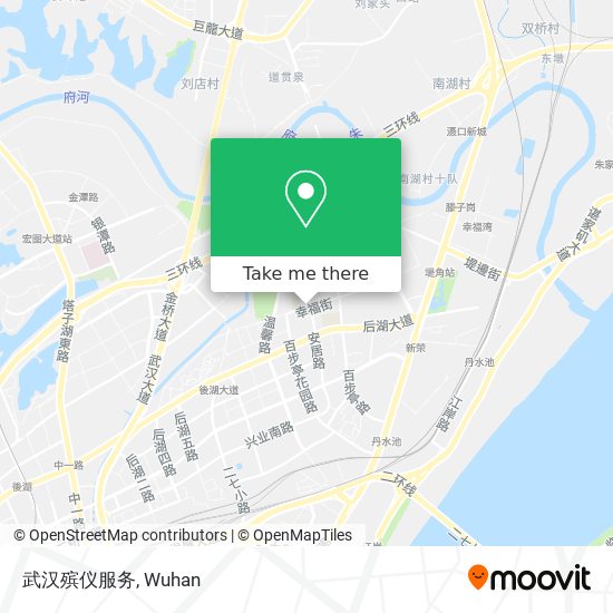 武汉殡仪服务 map
