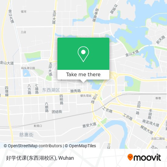 好学优课(东西湖校区) map