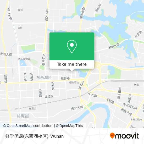 好学优课(东西湖校区) map