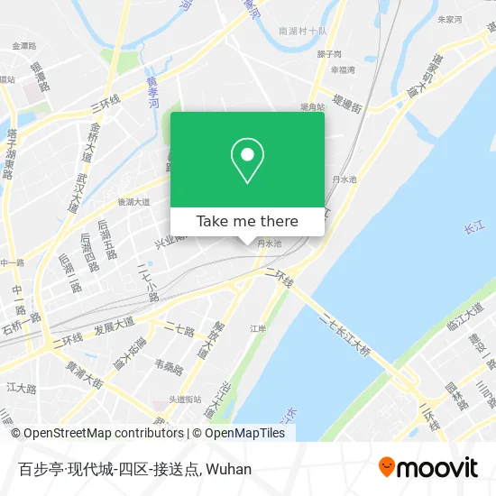 百步亭·现代城-四区-接送点 map