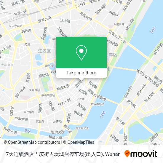 7天连锁酒店吉庆街古玩城店停车场(出入口) map